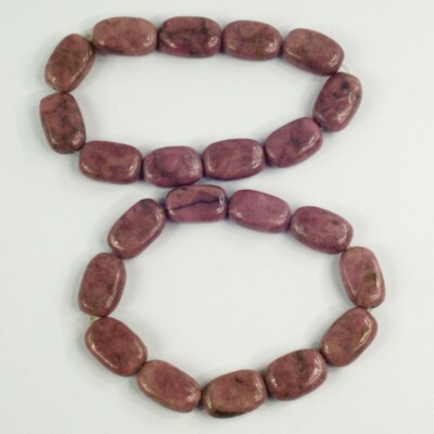 Bracelet En Rhodonite 11 Mm - Pierre Naturelle, Neuf Avec étiquette