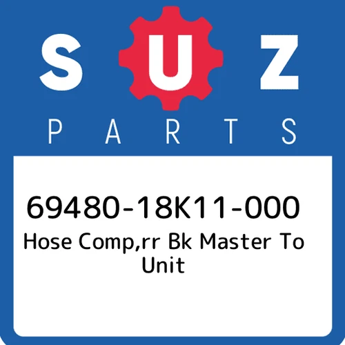 HOSE,RR BK MASTER TO UNIT