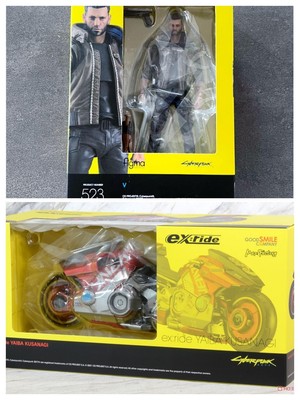 レッド系 サイバーパンク2077 figma V \u0026exride ヤイバ・クサナギ
