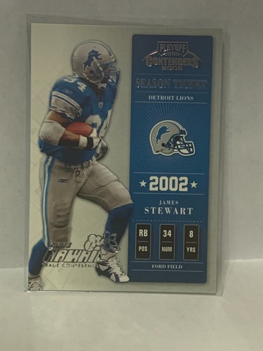 James Stewart [Hawaii 2003] #68 2002 Playoff Contenders card