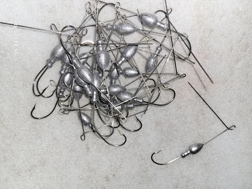 25 Unpainted Buzz Bait Head Spinner Parts 3/8 OZ Spinnerbaits