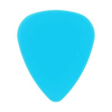 ABS Plastic Light Blue Guitar Or Bass Pick - 0.71 mm Medium Gauge - 351 Shape