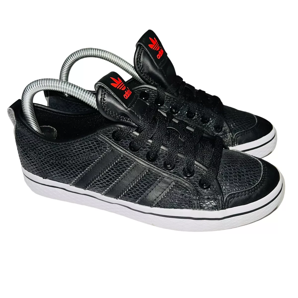 adidas Originals Honey Low Women&#039;s Size 6.5 Black Snake Sneakers |