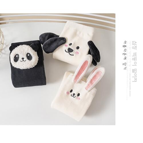 Cute Kids Toddler Girl Knee High Socks Cartoon Animal Over Calf 3-12 Years Dog - Picture 7 of 7