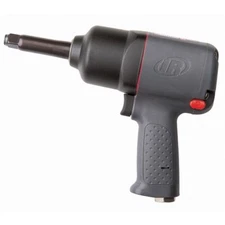 1/2" Air Impact Wrench, 650 ft-Lbs Max Torque, Pistol Grip, 2" Extended Anvil