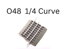 Lionel 6-16835 O48 1/4 Curve Fastrack Train Tracks NEW