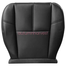 For 2007-2013 Chevy Silverado Tahoe Passenger Bottom Leather Seat Cover Black