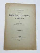 Notice historique sur le portique et les cariatides de Pierre Puget / 1886