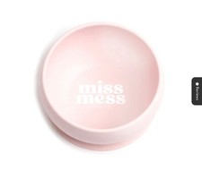 "Miss Mess" Wonder Suction Bowl by Bella Tunno Baby