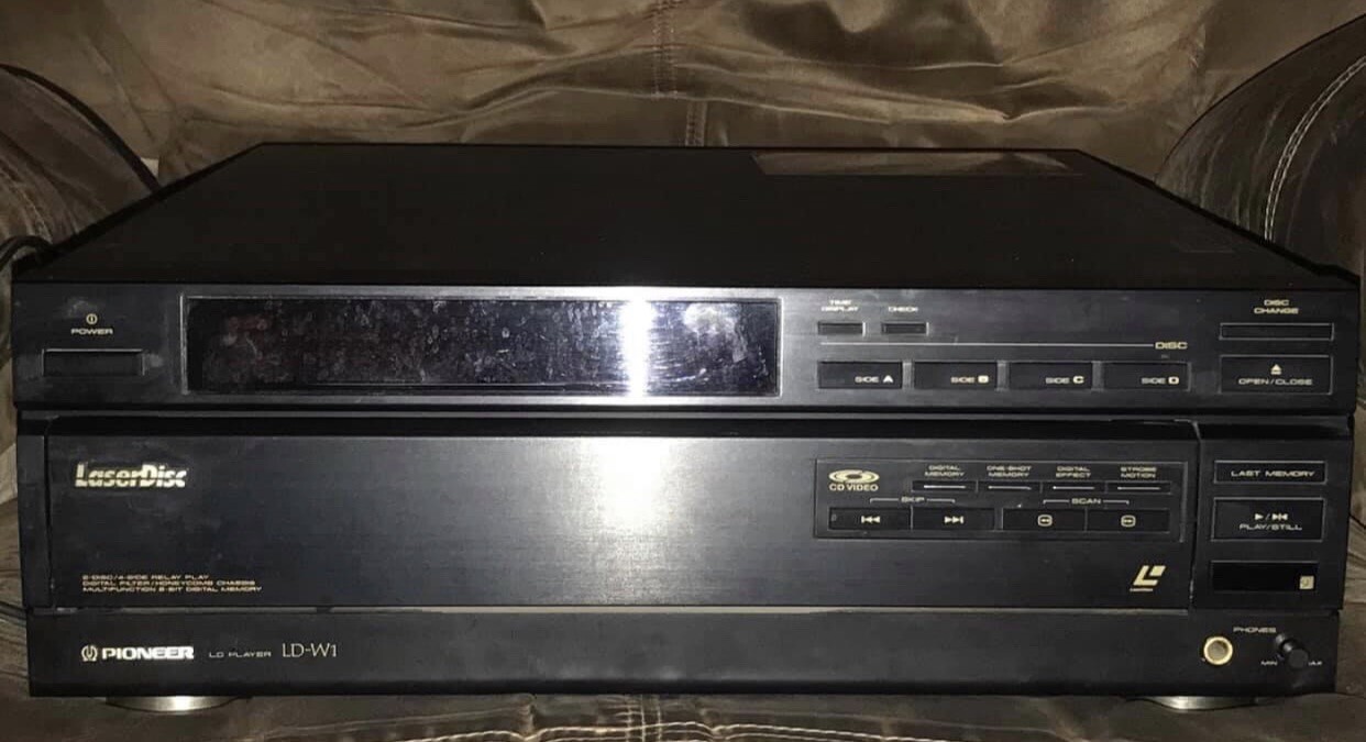 Pioneer LDW1 Laserdisc Player Parts Only, Please Read Description eBay