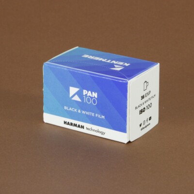 Kentmere Pan 100 - 35mm 36 Exp Black & White Film * FRESH DATED *