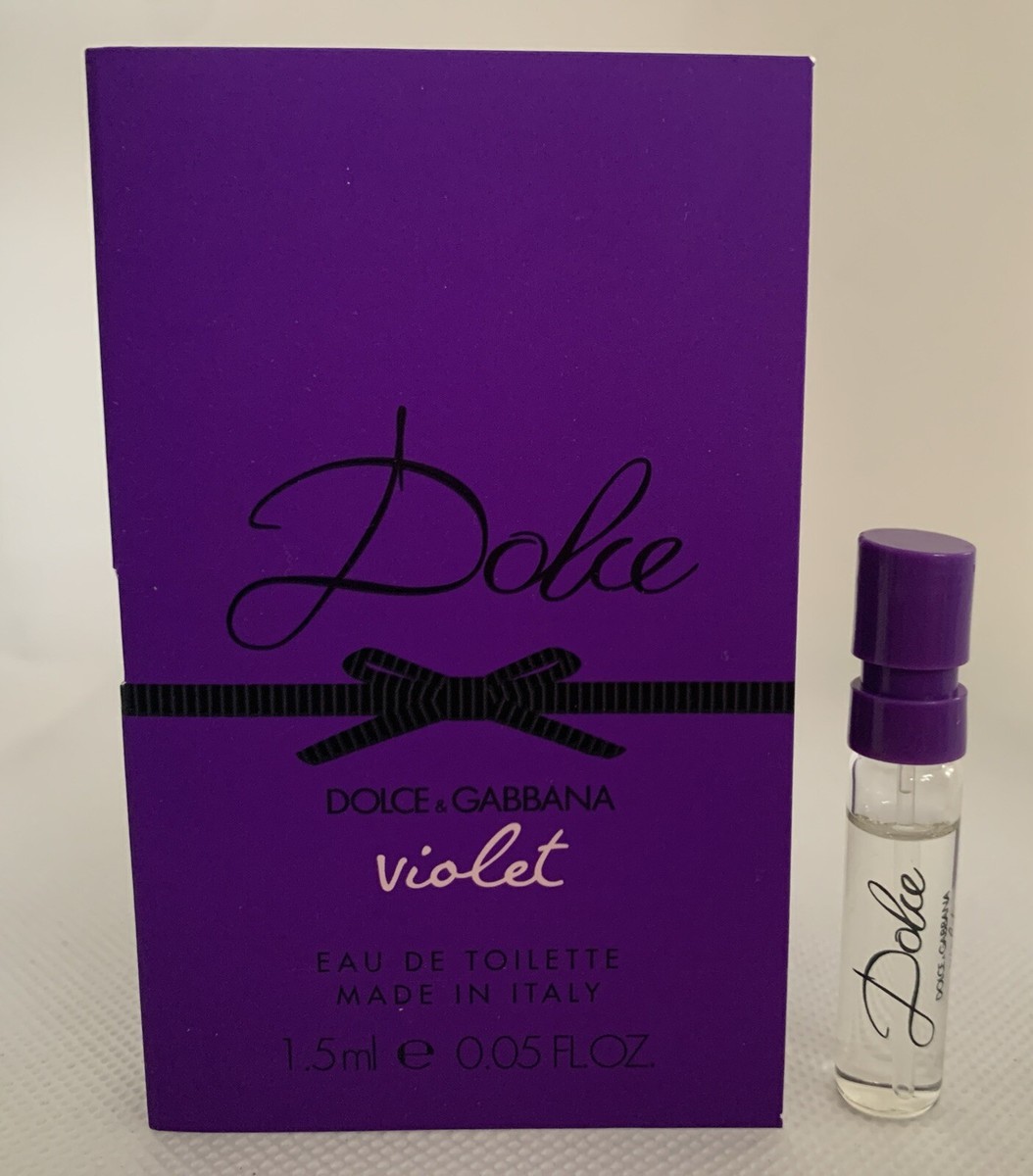 Dolce & Gabbana Violet Eau De Toilette Spray 1.5ml Sample Spray | eBay