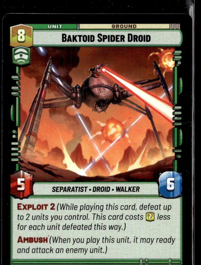 Star Wars Twilight of the Republic Baktoid Spider Droid JW