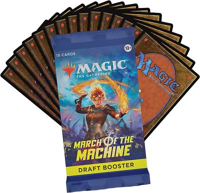march of machines draft booster box the Machine Each March of the Machine Draft Booster contains 15 cards and 1 token/ad card or Helper card Amazon.com: Magic: The Gathering March