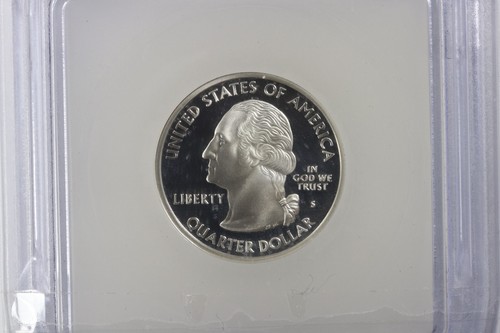 Set of 5 2007-S Statehood Silver Proof Quarters ICG PR70 DCAM Deep Cameo 25c - Picture 14 of 22