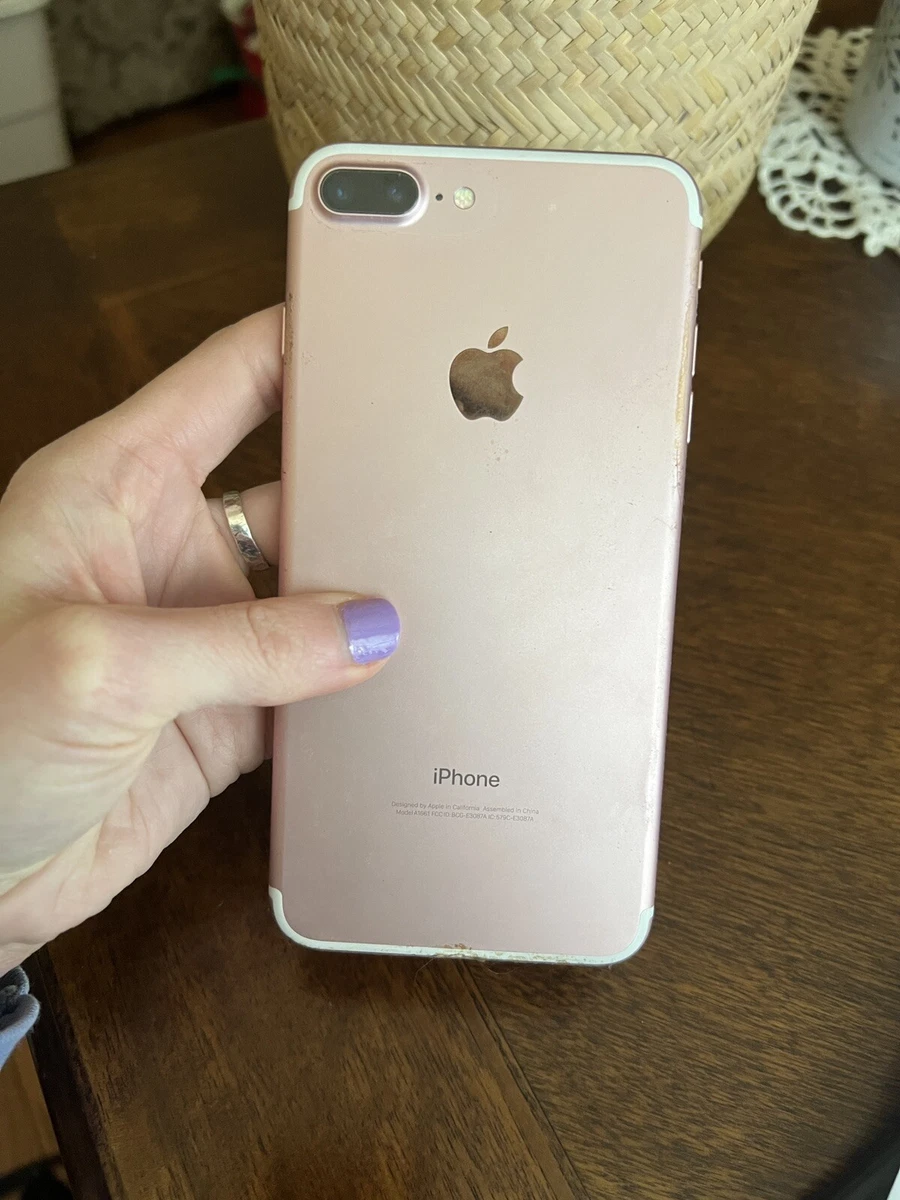 Apple iPhone 7 Plus - 128GB - Rose Gold (AT&T) A1784 (GSM)