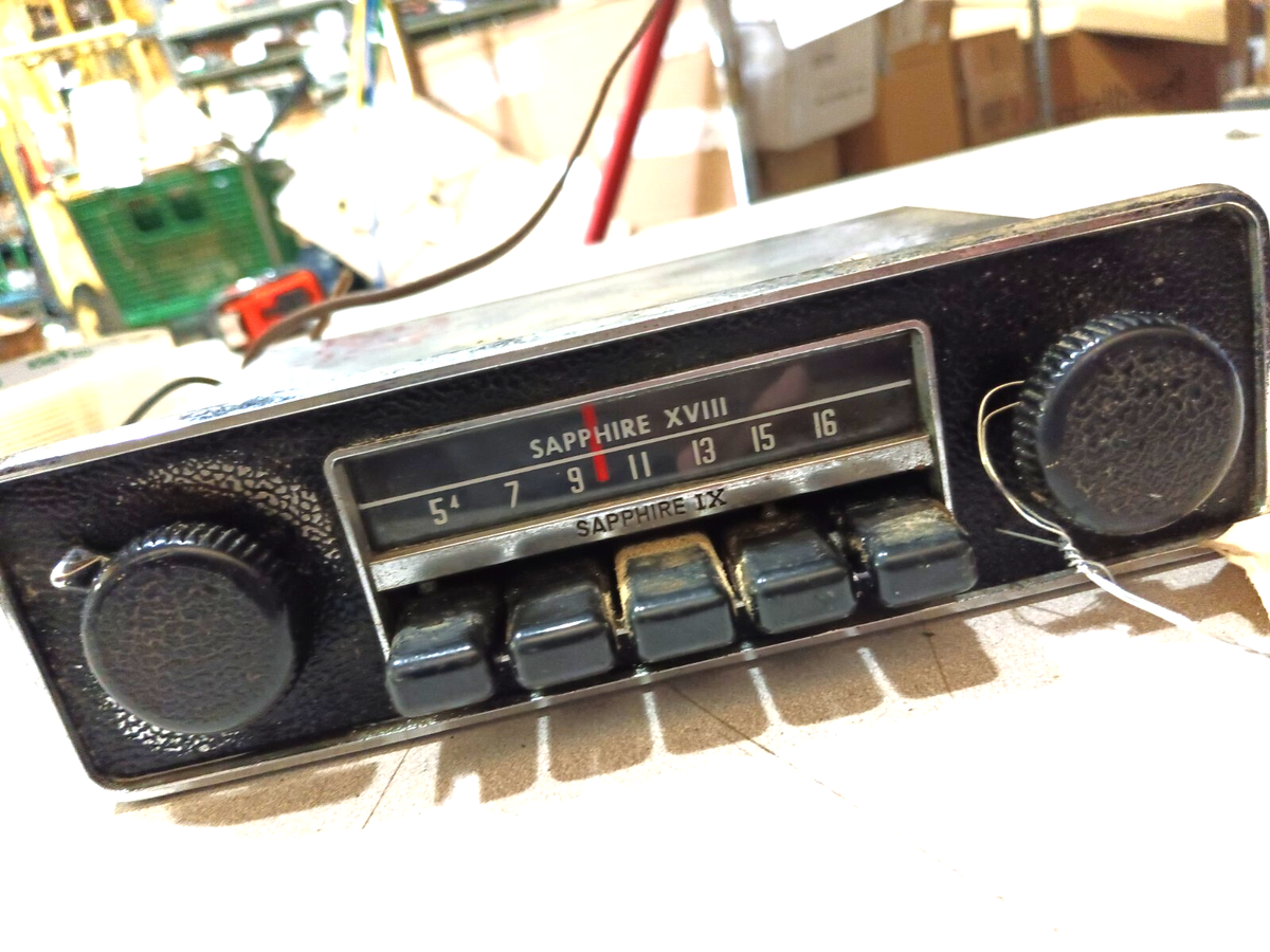 1971-1979 Volkswagen Sapphire XVIII AM Radio PARTS ONLY | eBay