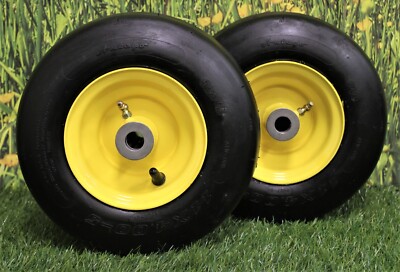 (Set of 2) 11x4.00-5 Pneumatic Tire & Wheel Assembly - Replacement for AM101589
