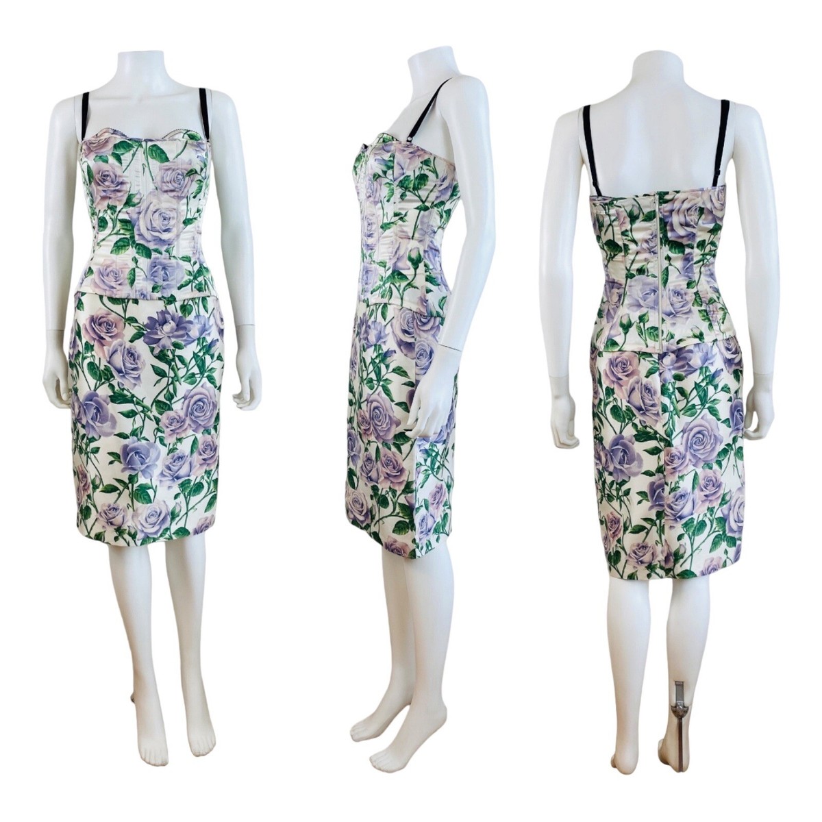 スカート DOLCE & GABBANA Silk skirt with iconic floral print Rosa Silk skirt with iconic floral print DOLCE & GABBANA - Nugnes1920