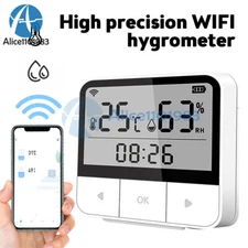 WiFi Smart Temperature Humidity Sensor Meter Hygrometer Thermometer Monitor