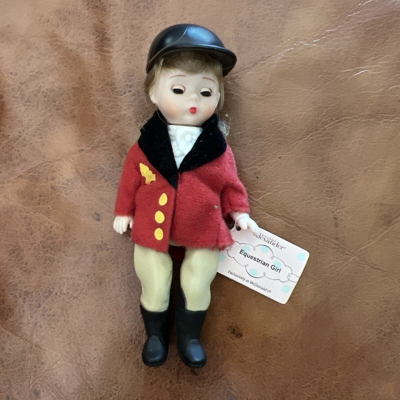 McDonald’s happy meal toy doll Madame Alexander equestrian girl