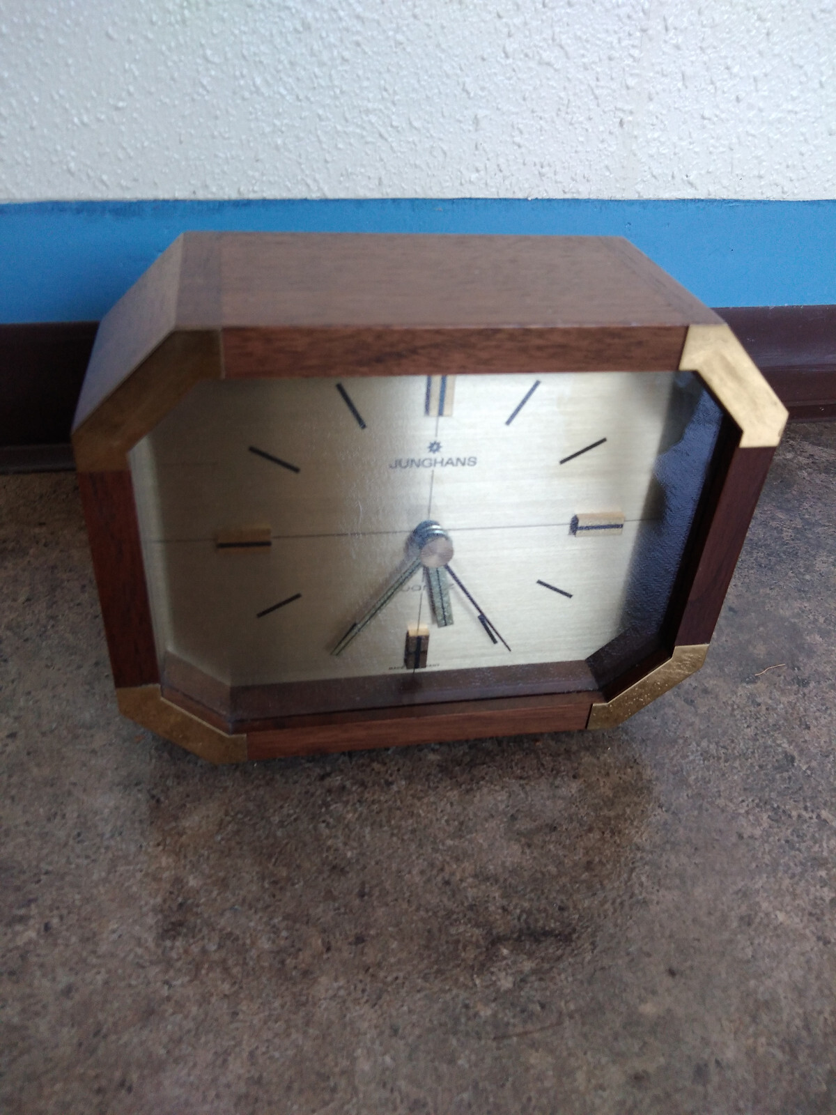 Junghans Tischuhr, vintage, eBay