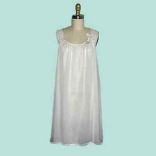 Vintage pastel pink 60s babydoll night gown