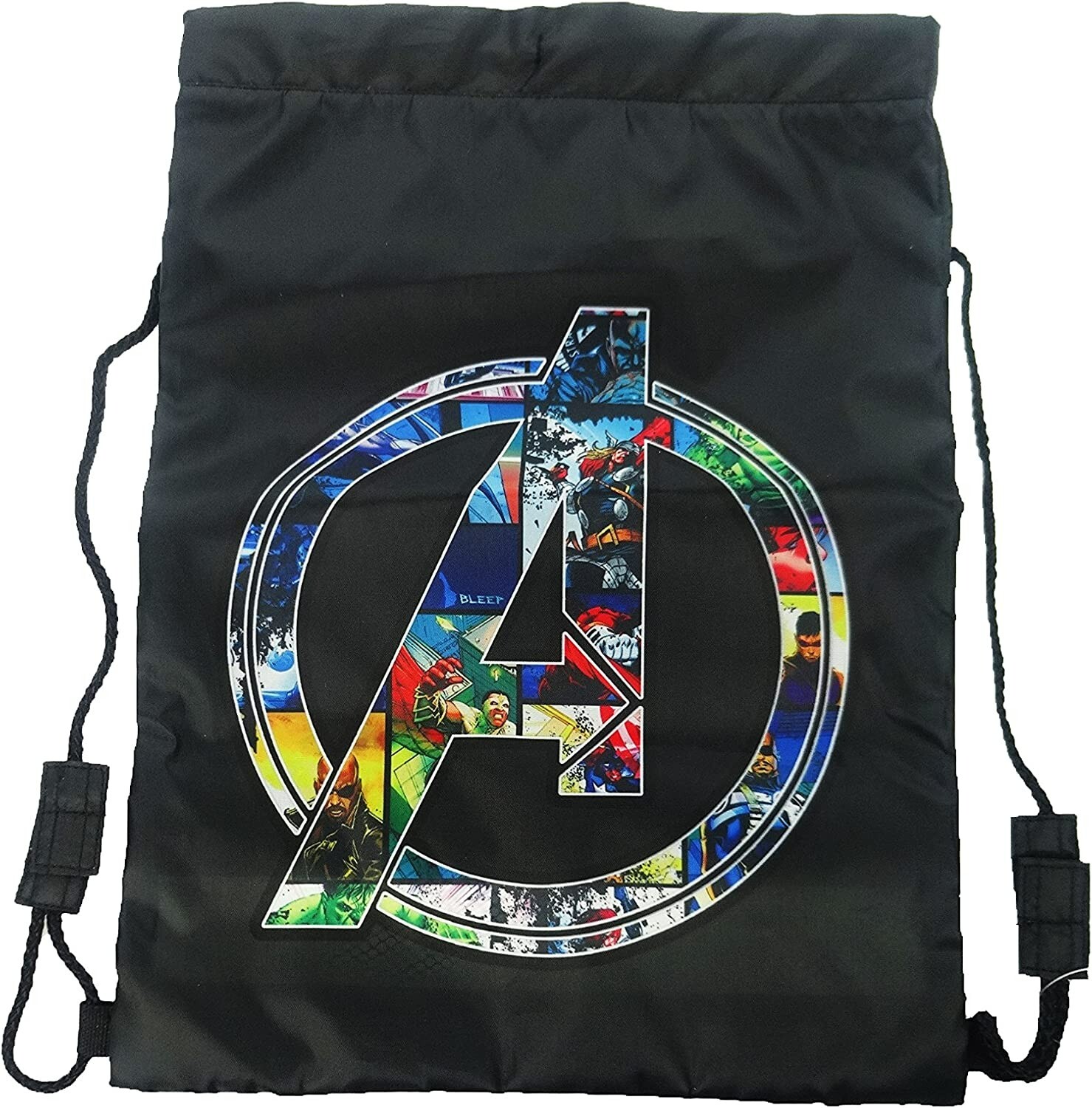 Marvel Avengers Children's Pull String School Gym Shoe Swim P.e. Bag - Image 3