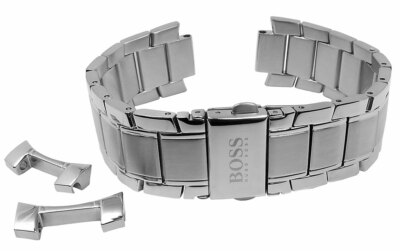 Hugo Boss Damen Ersatzband Edelstahl silberfarben 1513730 1513731 1570084 