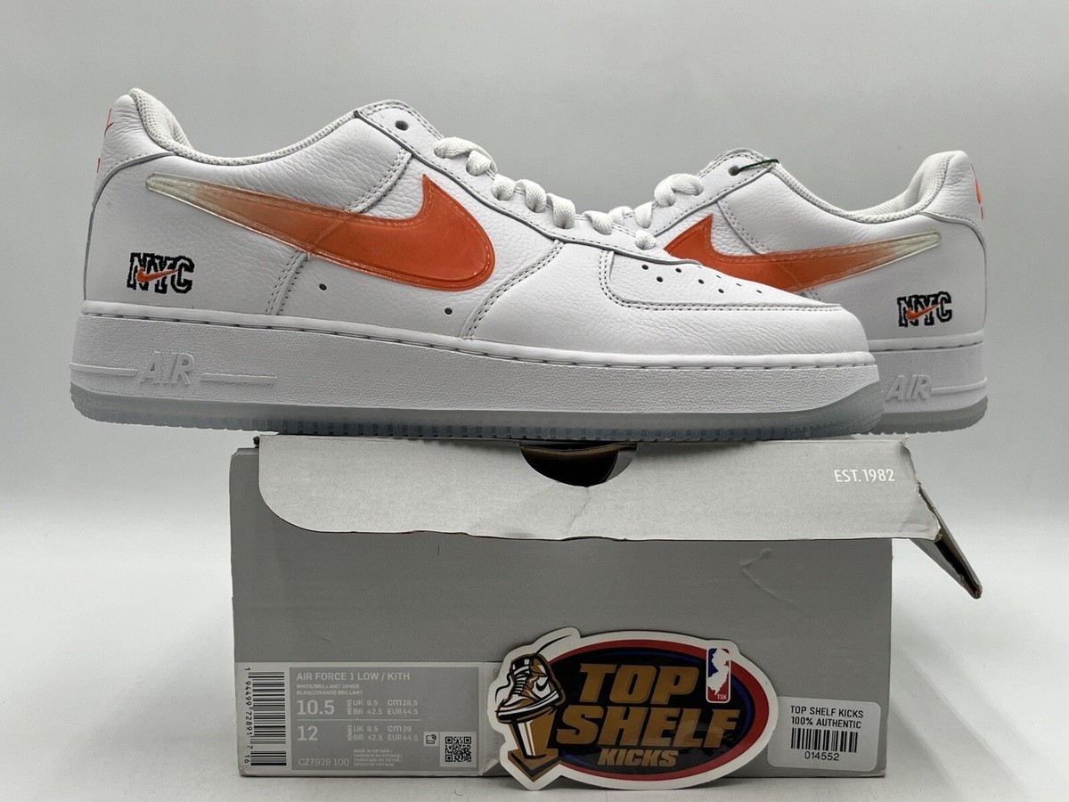 New Nike Air Force 1 Low Kith Knicks Home Size 10.5