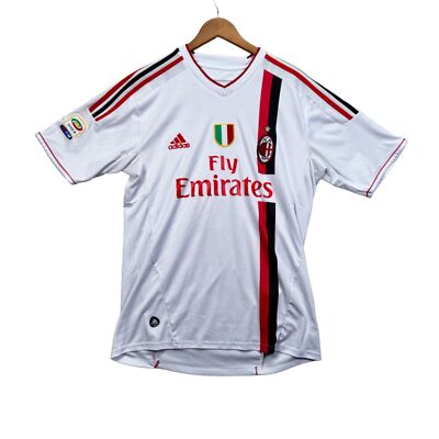 2011-2012 Adidas Authentic AC Milan Zlatan Ibrahimovic Away