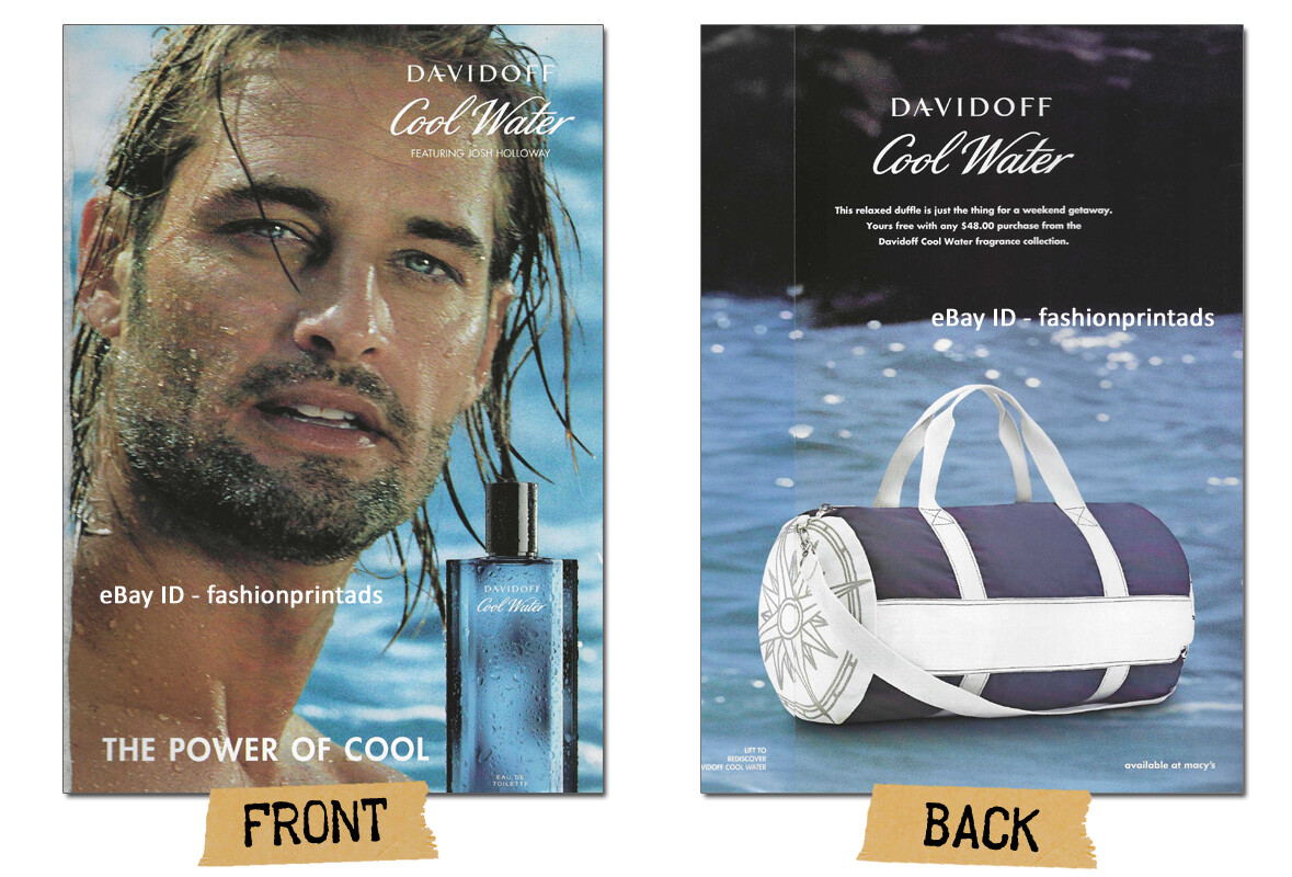 DAVIDOFF Fragrances offers Page Magazine