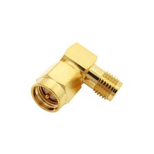 SMA Male To SMA Female Right Angle Adapter