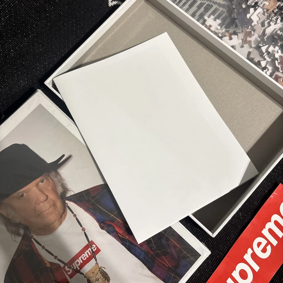 Unreleased Supreme Neil Young Puzzle & Poster 🧩 2015 Supreme Neil Young Collab - Image 4 of 4