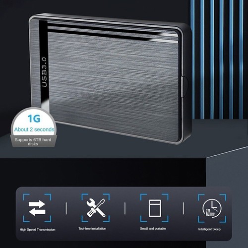 Hard drive enclosure SSD & HDD USB 3.0 2.5 inch hard drive enclosure SATA 2 LOVE - Afbeelding 14 van 24