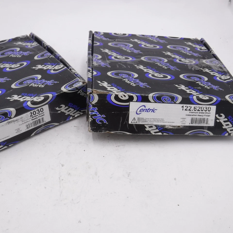 Par (2 piezas) de tambores de freno trasero centrados 122.62030 para Saturn SL1 SL2 1991-2002 Foto 3 de 3