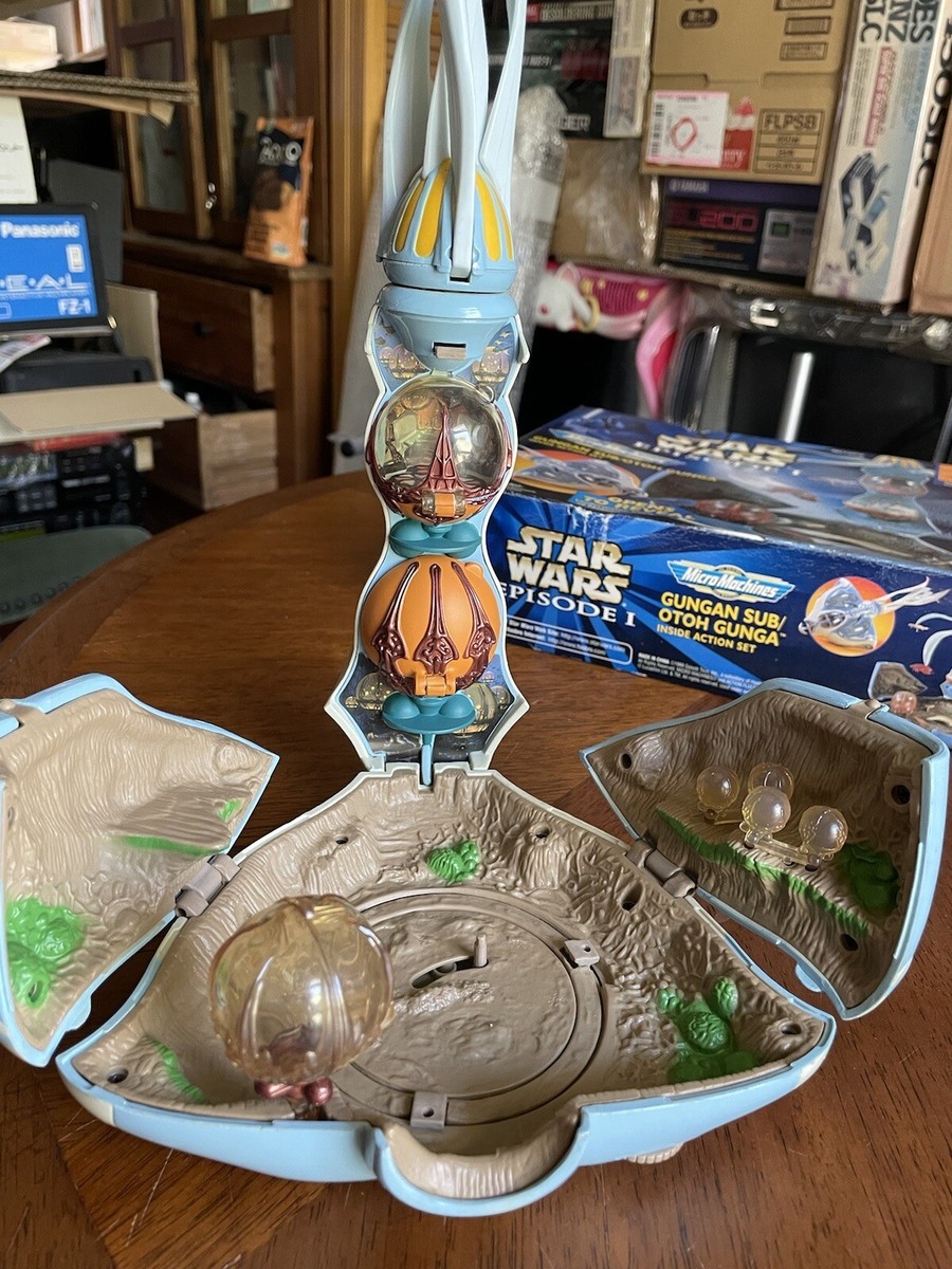 RARE!!! Star Wars Episode 1 Gungan Sub/Otoh Gunga Micro Machines