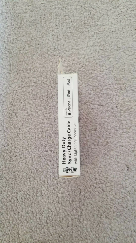 Heavy Duty Lightning to USB Sync / Charging Cable Apple iPhone iPad 6ft 6' - Image 4 of 4