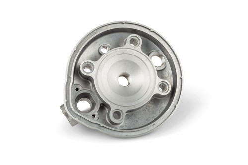 GRUPPO TERMICO CILINDRO MOTORFORCE BIFASCIA D.47mm MOTO MINARELLI AM6 70cc GHISA - Foto 5 di 6