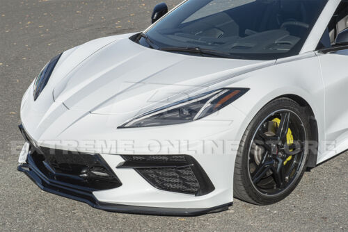 For 20-Up Corvette C8 | GM Z51 CARBON FLASH Front Bumper Lip Splitter Spoiler - Bild 7 von 12