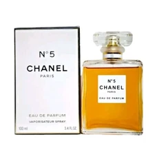Chanel N°5 Paris Eau De Parfum 3.4 oz 100 ml Women's Spray NEW !!