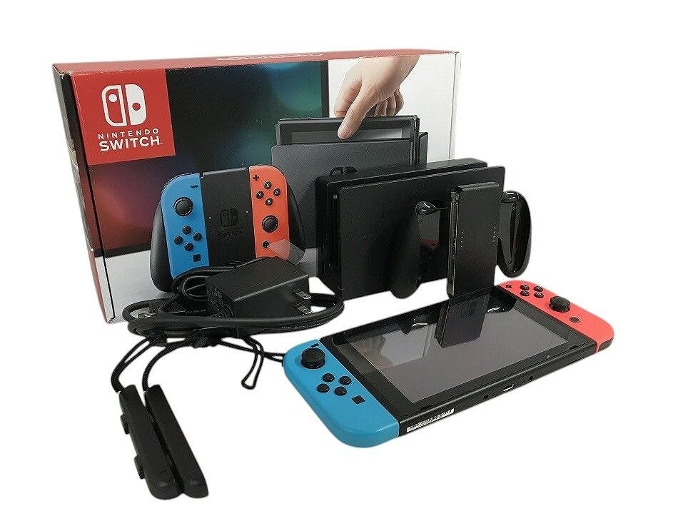 Nintendo Switch HAC-001(01) 青/赤 ジョイコン付き s-l400.jpg