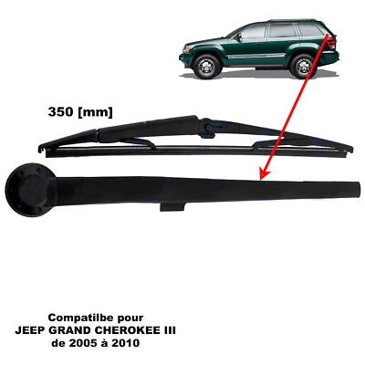Balai D'essuie-glace Arrière Pour Jeep Grand Cherokee III WH WK (2005-2010) – 350 Mm