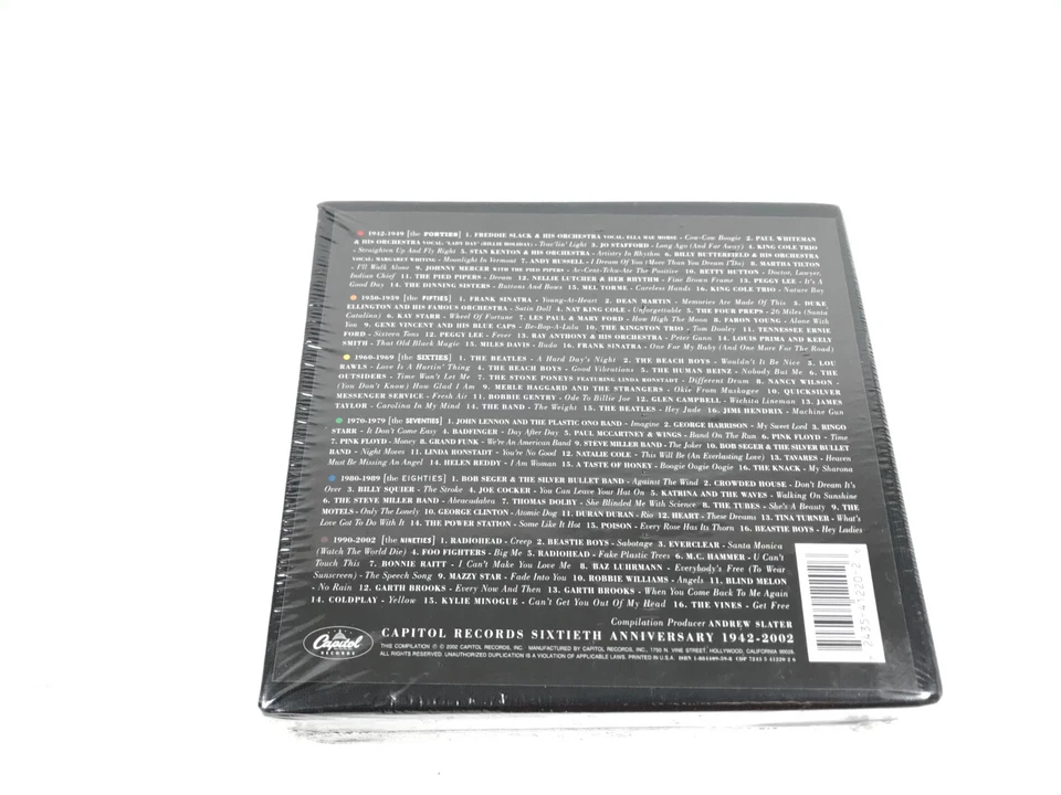 Capitol Records 6 CD Box Set Sixtieth 60th Anniversary 1942-2002 SEALED - Image 3 of 3