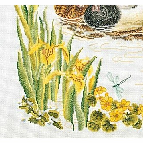 Cross-stitch kit thea gouverneur 2065 Ducks - Picture 9 of 10