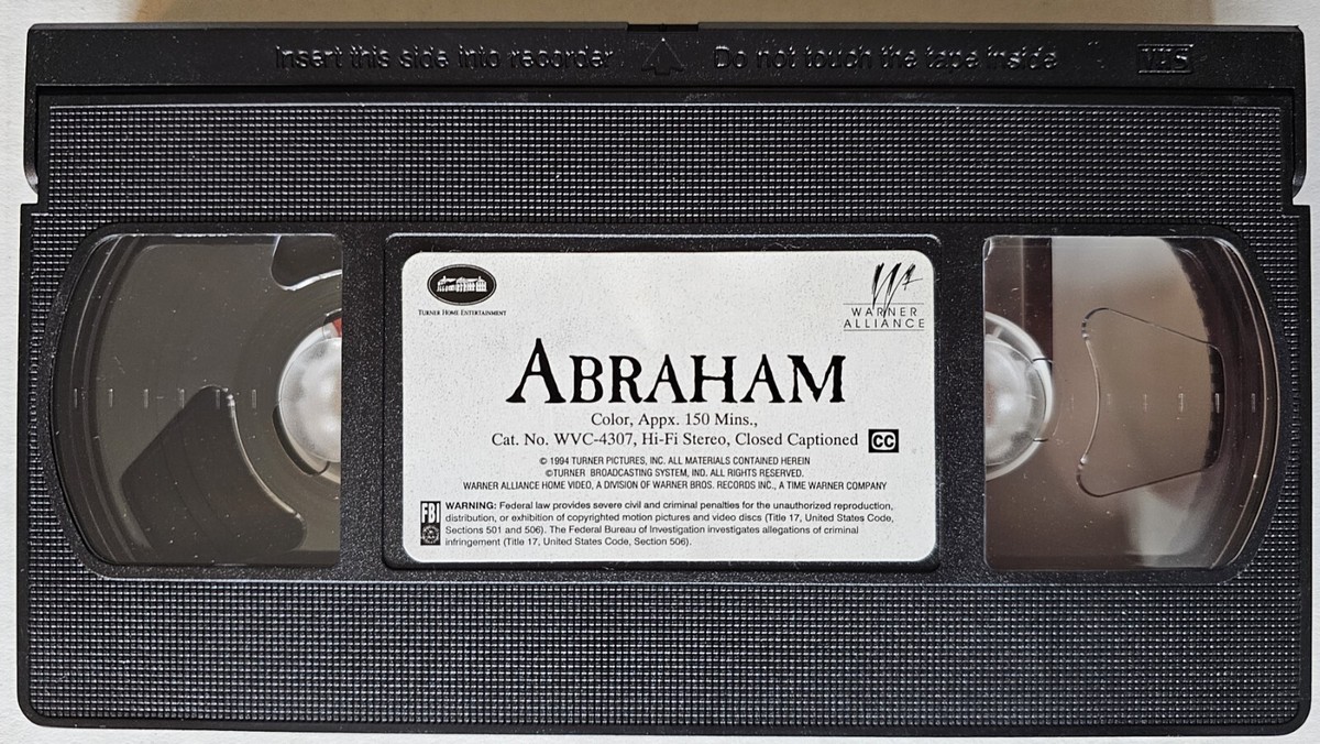 その他 Abraham [VHS] Abraham: The Bible Collection (VHS) Religious Drama Faith-Based