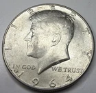 1964 KENNEDY SILVER HALF DOLLAR T35