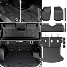 Floor Mats  Cargo Mat with Backrest Mat for 2025-2026 Chevy Equinox Only Gas...