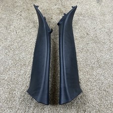 1999-2006 Silverado Sierra Tahoe Suburban A-Pillar Trim Pair Black OEM