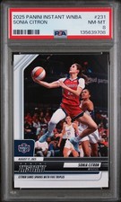 2025 PANINI INSTANT WNBA #231 SONIA CITRON PSA 8